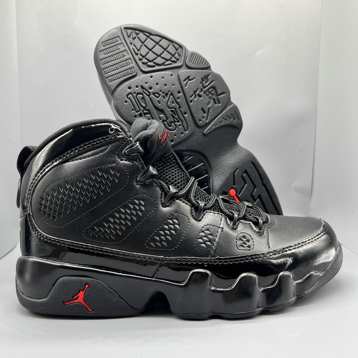 NIKE Air Jordan 9 Retro Bred Patent SS